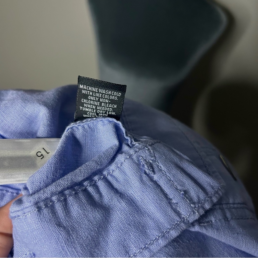 Women's Blue Button-Up Jacket - Picture 8 of 9